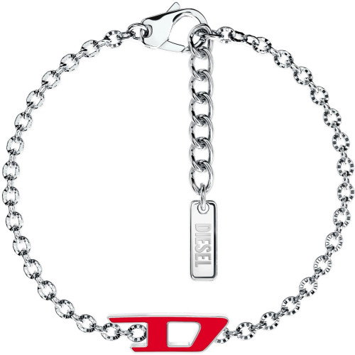 Luxoia - Diesel D Logo Armband - DX1691040