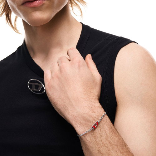 Luxoia - Diesel D Logo Armband - DX1691040
