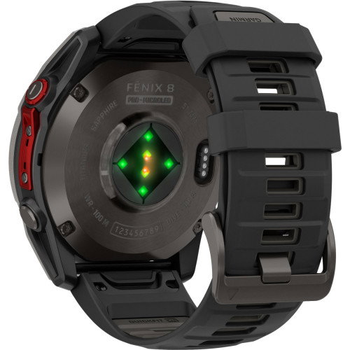 Luxoia - Garmin Fenix 8 Pro MicroLED Sapphire Carbon Grey Black (51 mm) - 010-03380-01