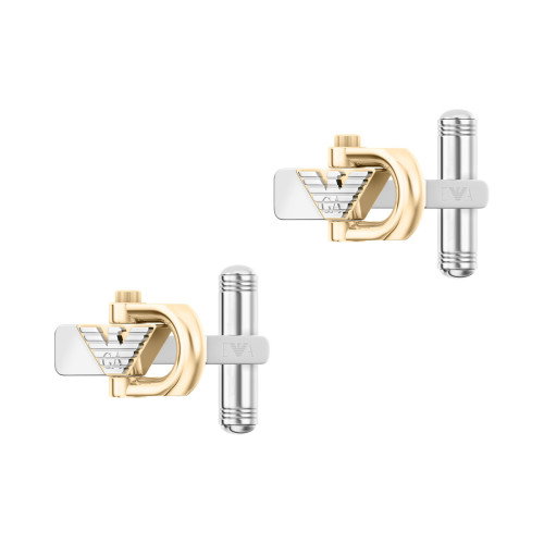 Luxoia - Emporio Armani Eagle Logo Manschettenknöpfe - EGS3371040