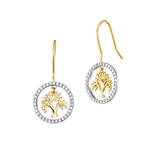 Luxoia - Engelsrufer Ohrhänger Lebensbaum - ERE-LILTREE-ZI-G-H