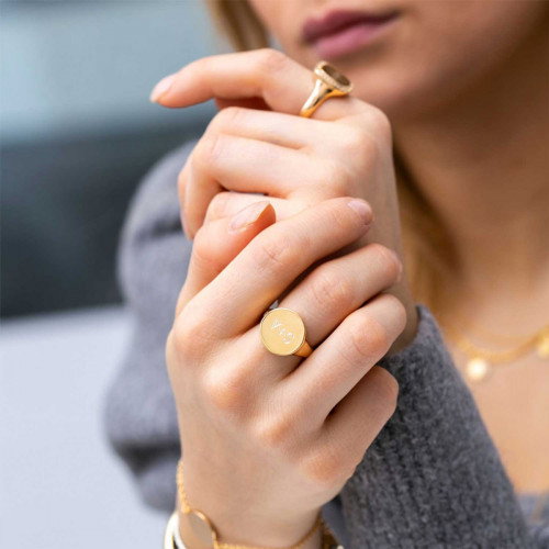 Luxoia - Sif Jakobs Follina Pianura Grande Ring - SJ-R1070-CZ-YG