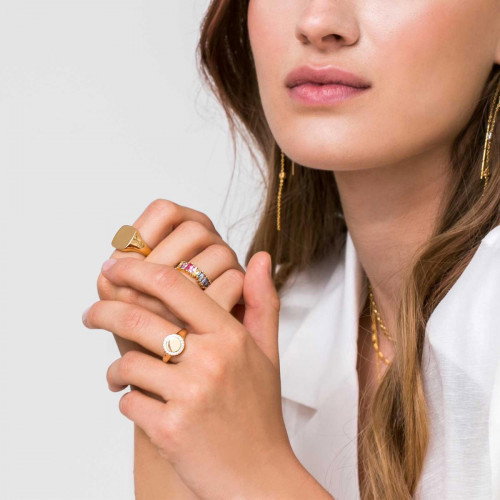 Luxoia - Sif Jakobs Follina Piccolo Ring - SJ-R11577-CZ-YG