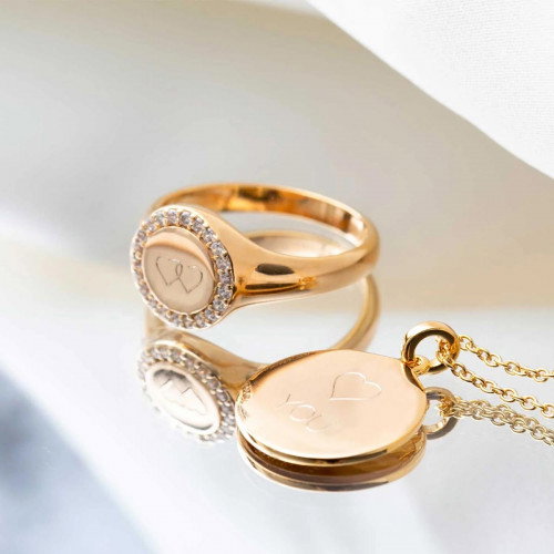 Luxoia - Sif Jakobs Follina Piccolo Ring - SJ-R11577-CZ-YG