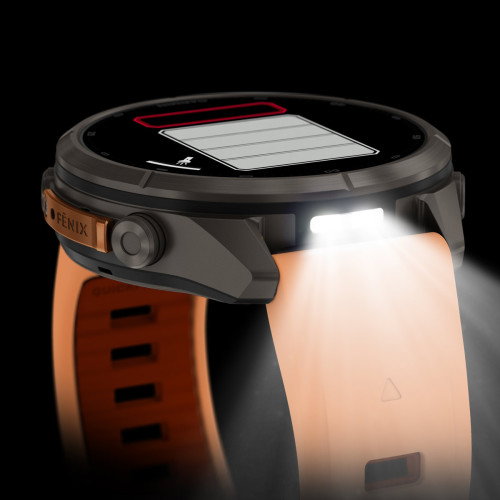 Luxoia - Garmin Fenix 9 Pro inReach Amoled Titanium Shell Pink (43 mm) - 010-04335-01