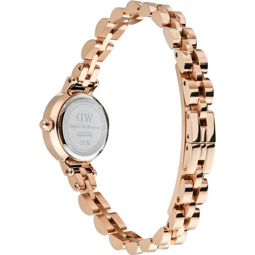 Luxoia - Daniel Wellington Petite Mini Arch 3-link White Rose Gold - DW00100854