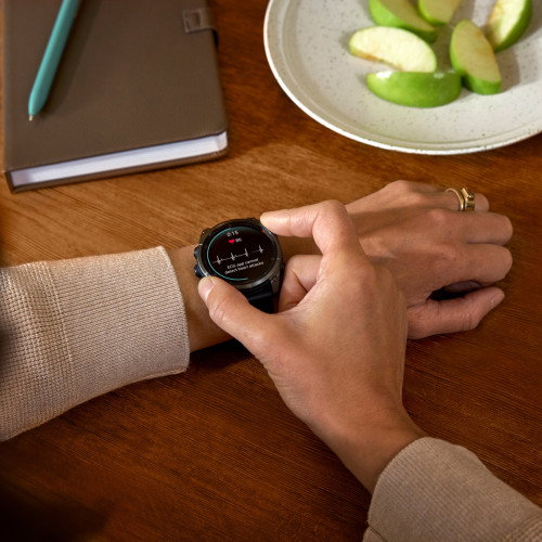 Luxoia - Garmin Fenix 8 Pro Amoled Sapphire Carbon Black Grey (47 mm) - 010-03198-01