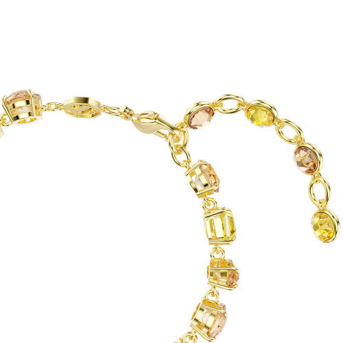 Luxoia - Swarovski Gema Armband Verschiedene Schliffe Gelb 18K goldbeschichtet - 5754260