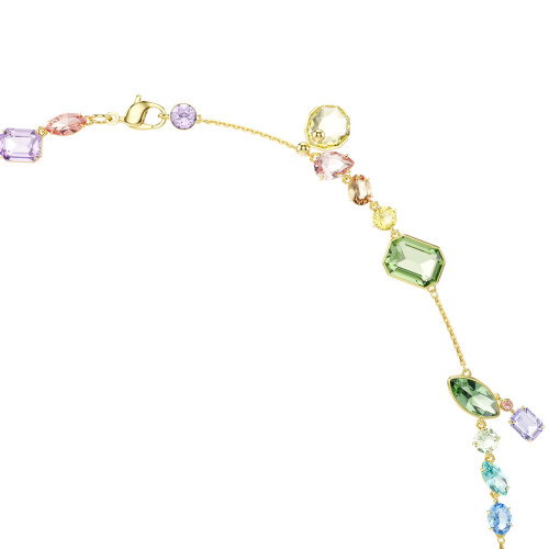 Luxoia - Swarovski Gema lange Halskette Verschiedene Schliffe Mehrfarbig Goldlegierungsschicht - 5737457