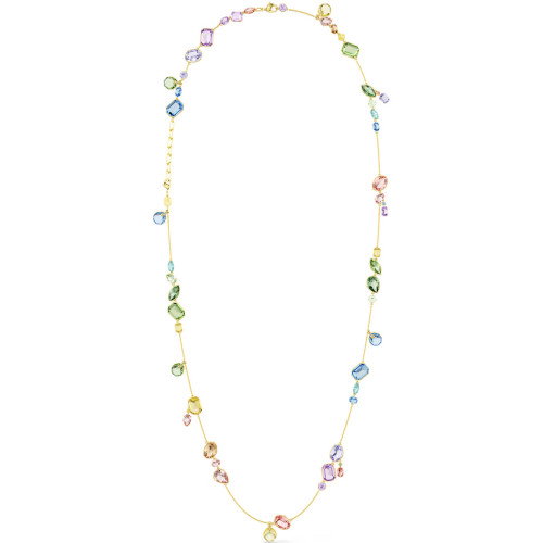 Luxoia - Swarovski Gema lange Halskette Verschiedene Schliffe Mehrfarbig Goldlegierungsschicht - 5737457