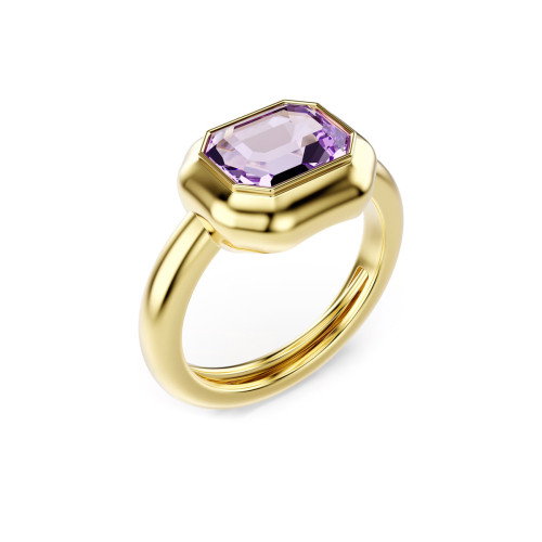 Luxoia - Swarovski Gema Motiv Ring Set Mehrfarbig Goldlegierungsschicht