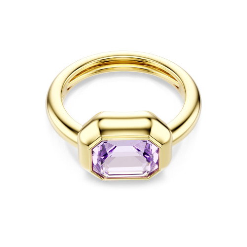 Luxoia - Swarovski Gema Motiv Ring Set Mehrfarbig Goldlegierungsschicht