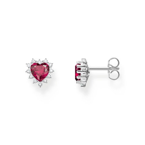 Luxoia - Thomas Sabo Herz Ohrstecker Romance Silber - H2315-013-10