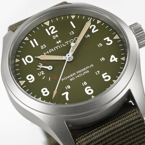 Luxoia - Hamilton Khaki Field Mechanical Power Reserve (40 mm) - H69509960