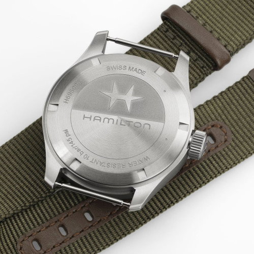 Luxoia - Hamilton Khaki Field Mechanical Power Reserve (40 mm) - H69509960