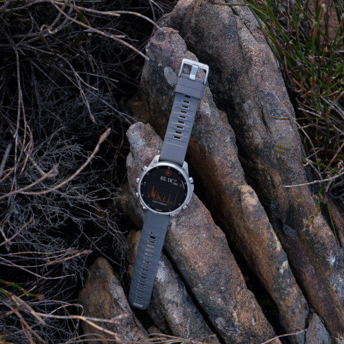 Luxoia - Garmin Fenix 9 Pro inReach Solar Titanium Pebble Gray (51 mm) - 010-04339-01