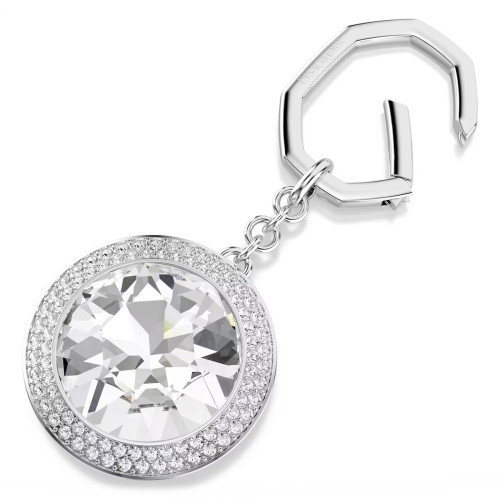Luxoia - Swarovski Handtaschen Charm Rundschliff Weiss Rhodiniert - 5763032