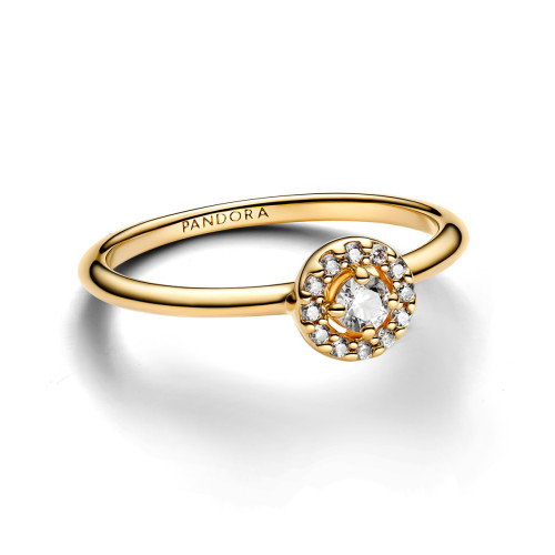 Luxoia - Pandora Runder Pavé Strahlenkranz Ring - 163554C01