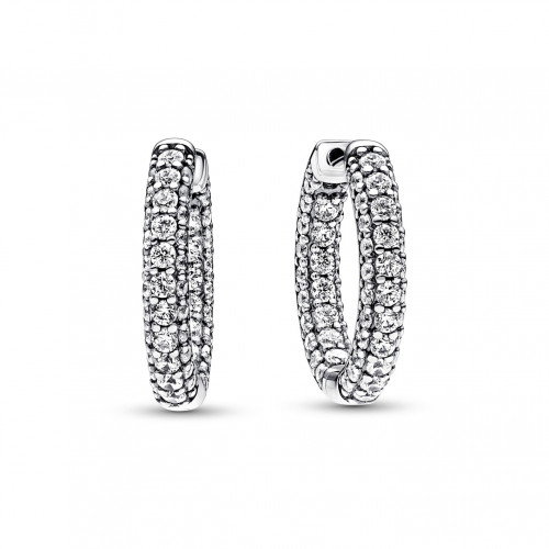 Luxoia - Pandora Timeless Einreihige Pavé Ohrringe - 292624C01