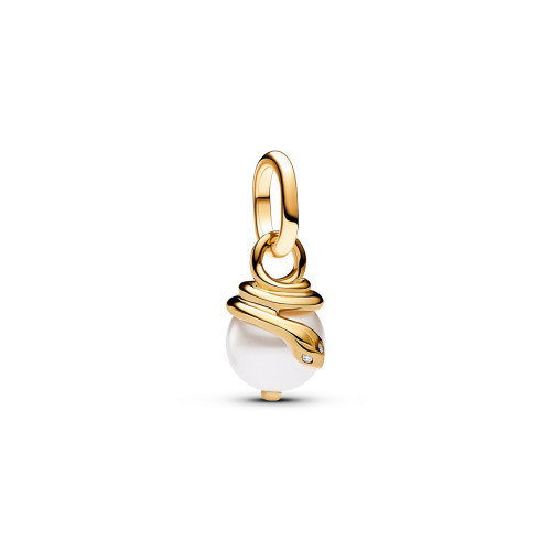 Luxoia - Pandora ME Schlangen Perlmutt Mini Charm Anhänger - 763375C01