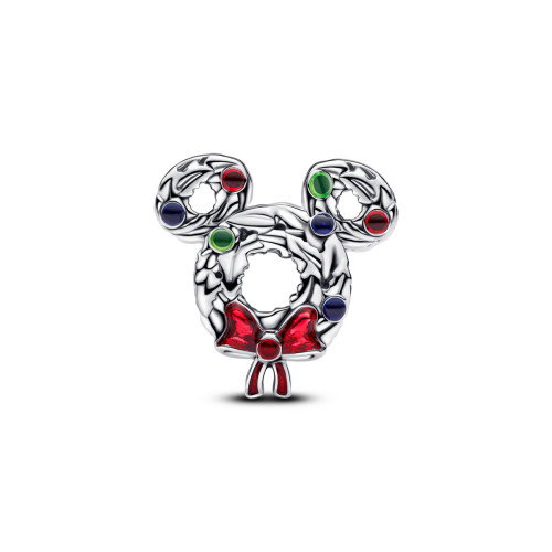 Luxoia - Pandora Disney Micky Maus Adventkranz Charm - 793531C01