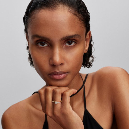 Luxoia - Pandora Funkelnde Blume Ring - 164499C01