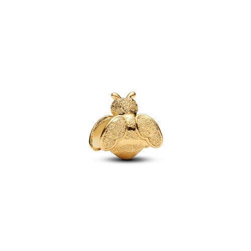 Luxoia - Pandora Strukturierte Biene Mini Charm - 764524C00