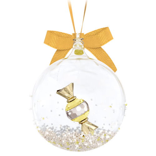 Luxoia - Swarovski Holiday Cheers Dulcis Weihnachtskugel Gelb - 5688315