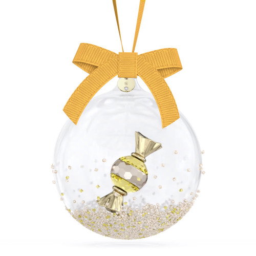 Luxoia - Swarovski Holiday Cheers Dulcis Weihnachtskugel Gelb - 5688315