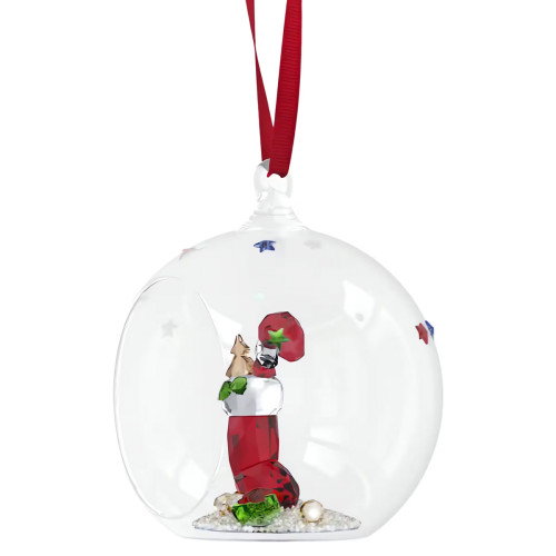 Luxoia - Swarovski Holiday Cheers Ball Ornament Stocking - 5735700