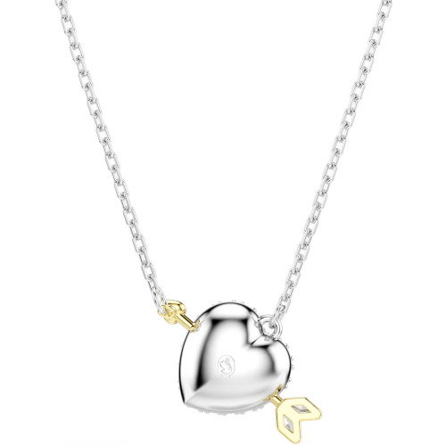 Luxoia - Swarovski Idyllia Halskette Verschiedene Schliffe Herz mit Pfeil Weiss Metallmix - 5737291