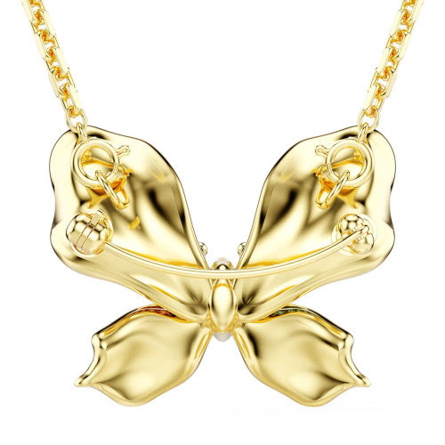 Luxoia - Swarovski Idyllia Halskette und Brosche Verschiedene Schliffe Pavé Schmetterling Mehrfarbig Metallmix - 5709951