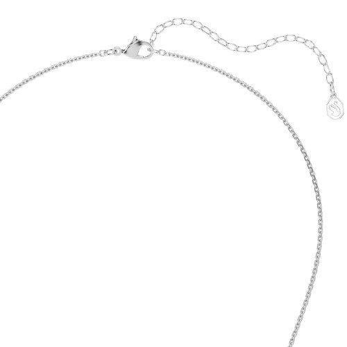 Luxoia - Swarovski Idyllia Halskette und Brosche Verschiedene Schliffe Schneeflocke Weiss Rhodiniert - 5754685