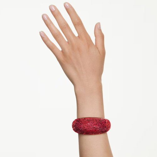 Luxoia - Swarovski Idyllia Armreif Rot Goldlegierungsschicht