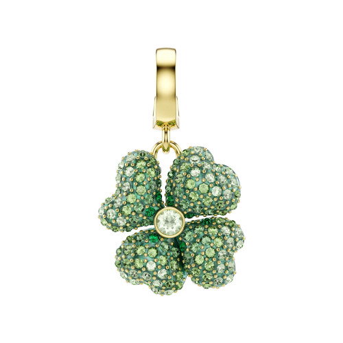 Luxoia - Swarovski Idyllia Charm Glücksklee Grün Goldlegierungsschicht - 5743130