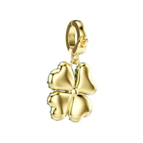 Luxoia - Swarovski Idyllia Charm Glücksklee Grün Goldlegierungsschicht - 5743130