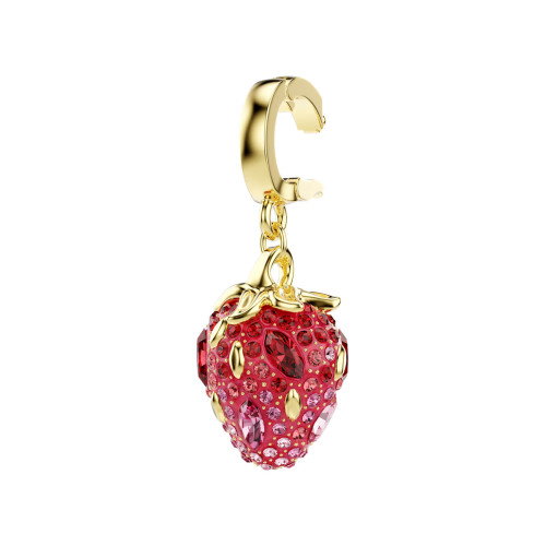 Luxoia - Swarovski Idyllia Charm Verschiedene Schliffe Erdbeere Rot Goldlegierungsschicht - 5743136
