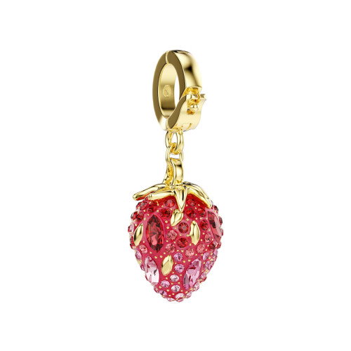Luxoia - Swarovski Idyllia Charm Verschiedene Schliffe Erdbeere Rot Goldlegierungsschicht - 5743136
