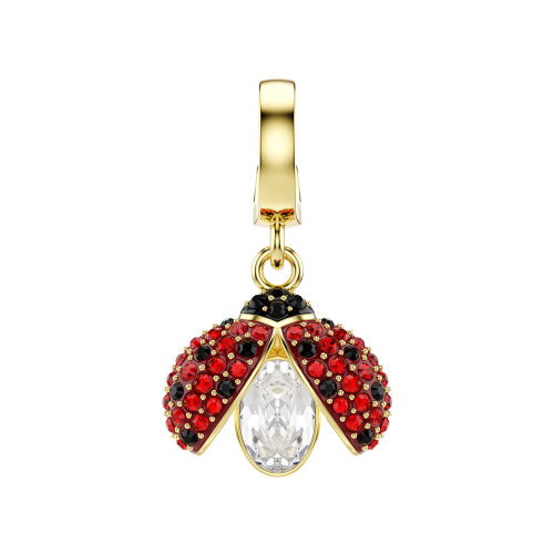 Luxoia - Swarovski Idyllia Charm Verschiedene Schliffe Marienkäfer Rot Goldlegierungsschicht - 5743138