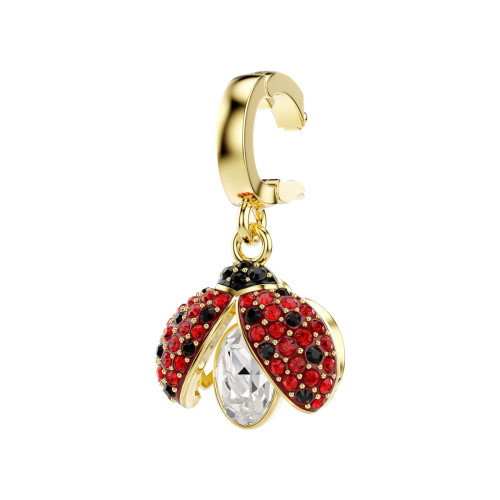 Luxoia - Swarovski Idyllia Charm Verschiedene Schliffe Marienkäfer Rot Goldlegierungsschicht - 5743138