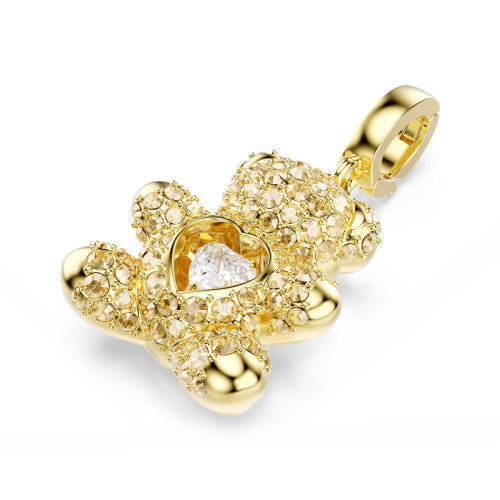 Luxoia - Swarovski Idyllia Charm Verschiedene Schliffe Teddy Goldfarben Goldlegierungsschicht - 5743147