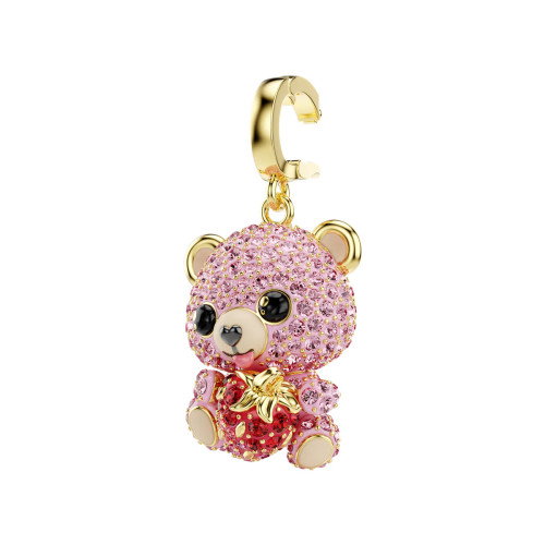 Luxoia - Swarovski Idyllia Charm Verschiedene Schliffe Teddy Rosa Goldlegierungsschicht - 5738357