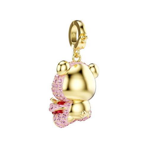 Luxoia - Swarovski Idyllia Charm Verschiedene Schliffe Teddy Rosa Goldlegierungsschicht - 5738357