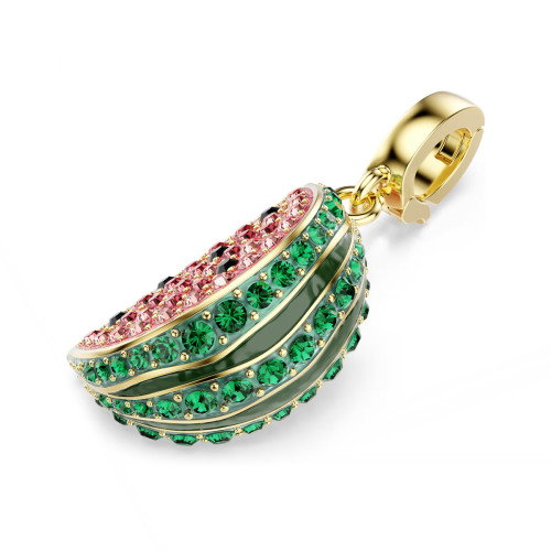 Luxoia - Swarovski Idyllia Charm Verschiedene Schliffe Wassermelone Mehrfarbig Goldlegierungsschicht - 5743134