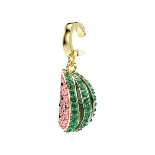 Luxoia - Swarovski Idyllia Charm Verschiedene Schliffe Wassermelone Mehrfarbig Goldlegierungsschicht - 5743134