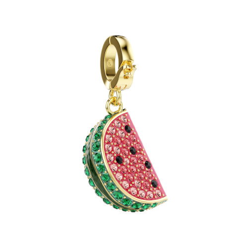 Luxoia - Swarovski Idyllia Charm Verschiedene Schliffe Wassermelone Mehrfarbig Goldlegierungsschicht - 5743134