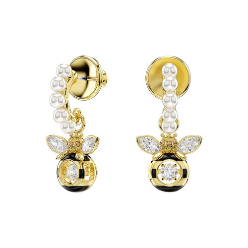 Luxoia - Swarovski Idyllia Drop Ohrhänger Kristallperle Verschiedene Schliffe Biene Mehrfarbig Goldlegierungsschicht - 5742678