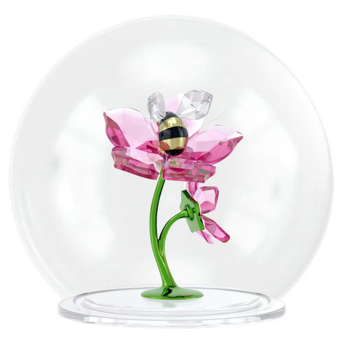 Luxoia - Swarovski Idyllia Glaskugel Biene und Blumen - 5721549