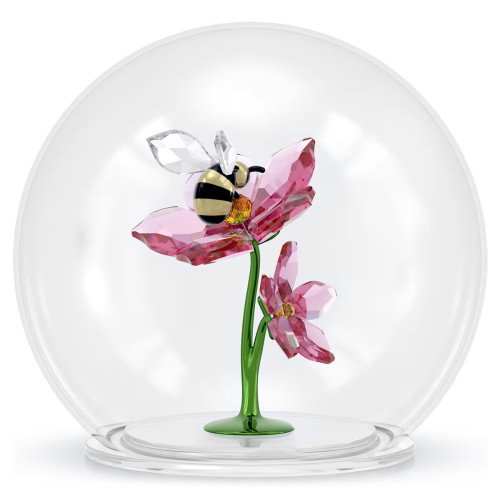 Luxoia - Swarovski Idyllia Glaskugel Biene und Blumen - 5721549
