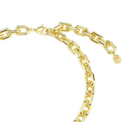 Luxoia - Swarovski Idyllia Halskette Verschiedene Schliffe Herz Schlüssel Mehrfarbig Goldlegierungsschicht - 5742956